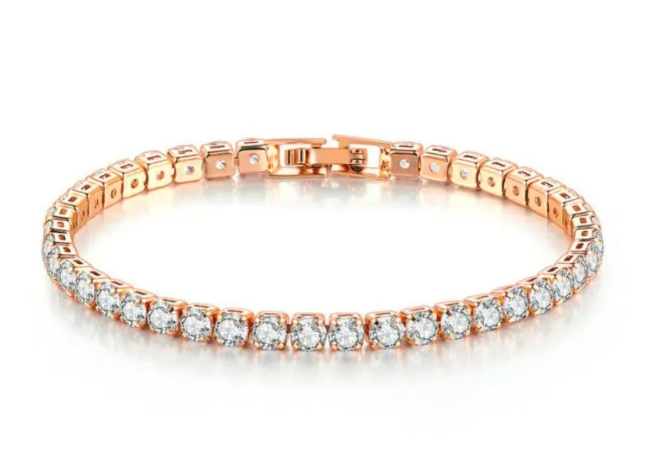 Cubic Zirconia Tennis Bracelet