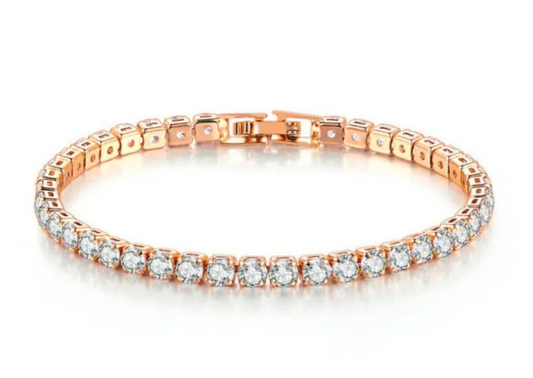 Cubic Zirconia Tennis Bracelet