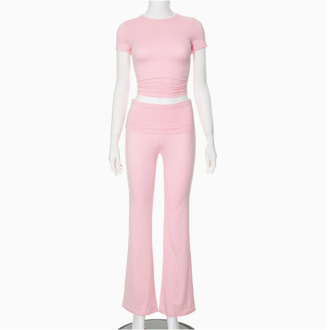 Tank Top & Flared Leggings Co-ord Set