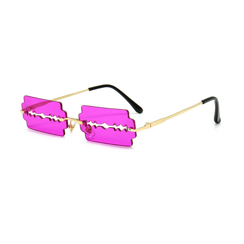 Hollow Blade Statement Sunglasses