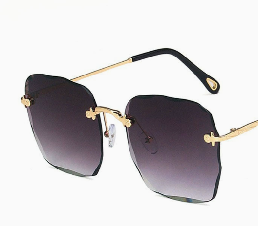 Rimless Polygon Sunglasses