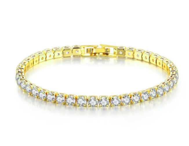 Cubic Zirconia Tennis Bracelet