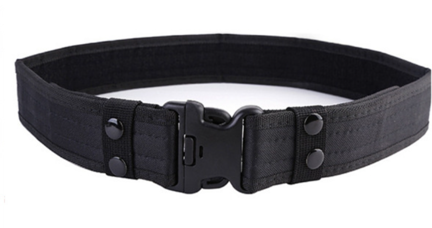 Quick-Release Tactical Canvas Belt