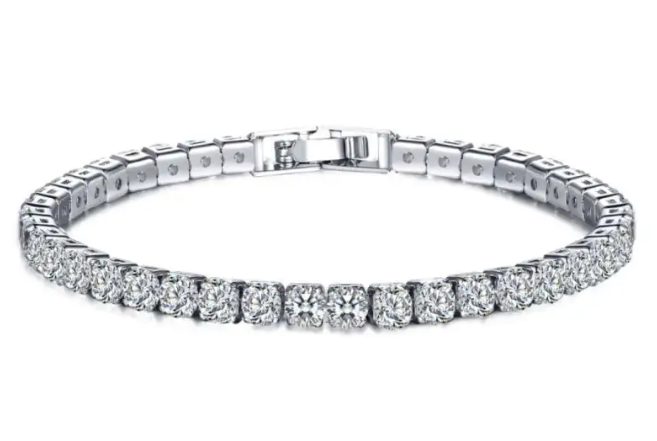 Cubic Zirconia Tennis Bracelet