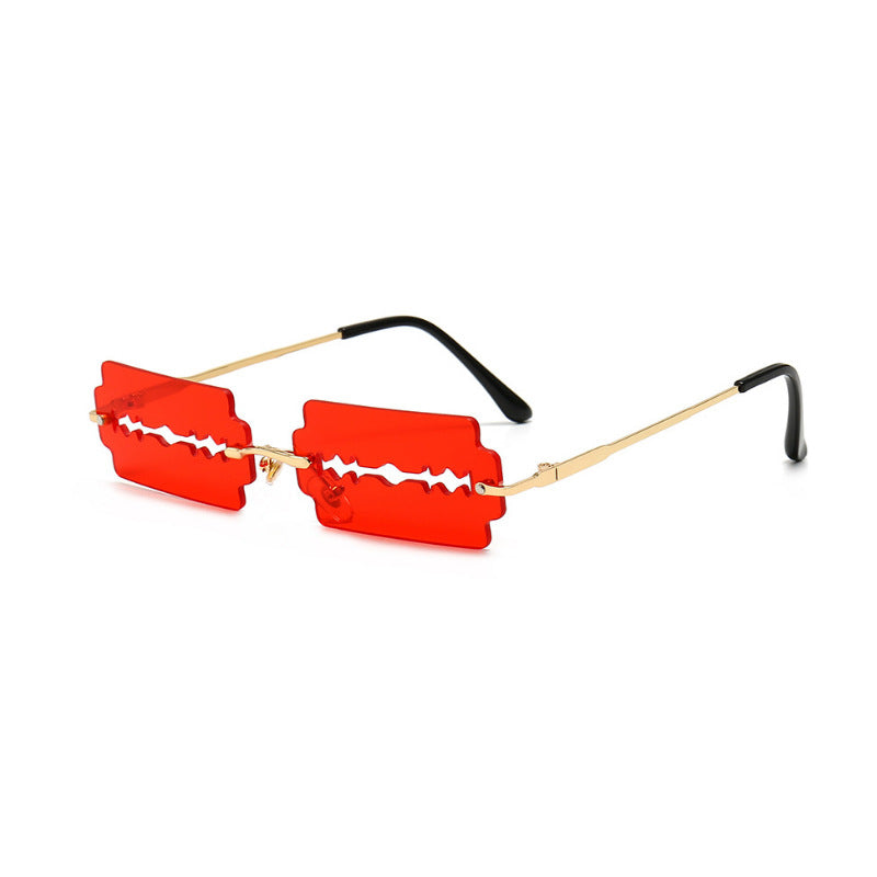 Hollow Blade Statement Sunglasses