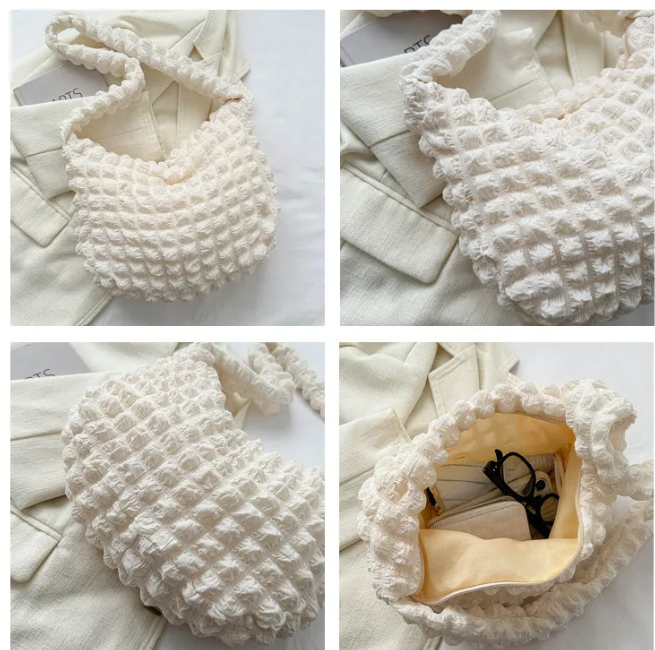 Puffy Bubble Shoulder Bag