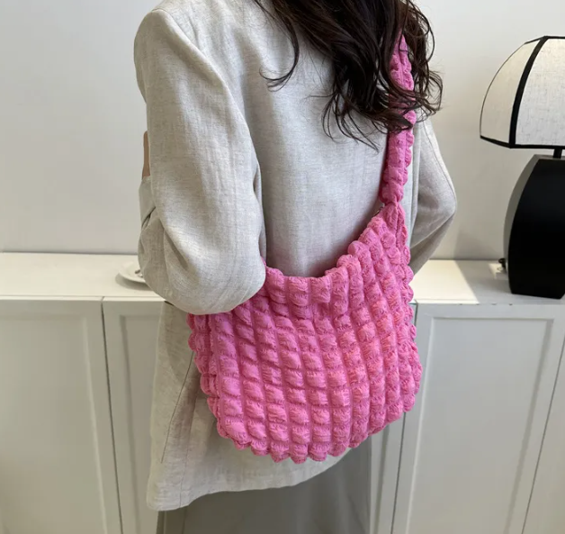 Puffy Bubble Shoulder Bag