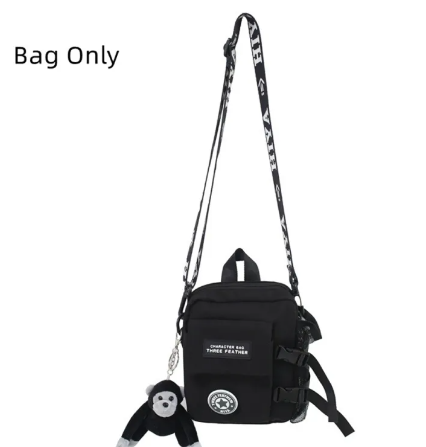 Canvas Utility Crossbody Bag