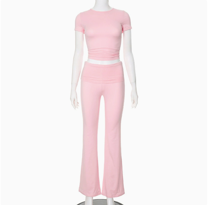 Tank Top & Flared Leggings Co-ord Set