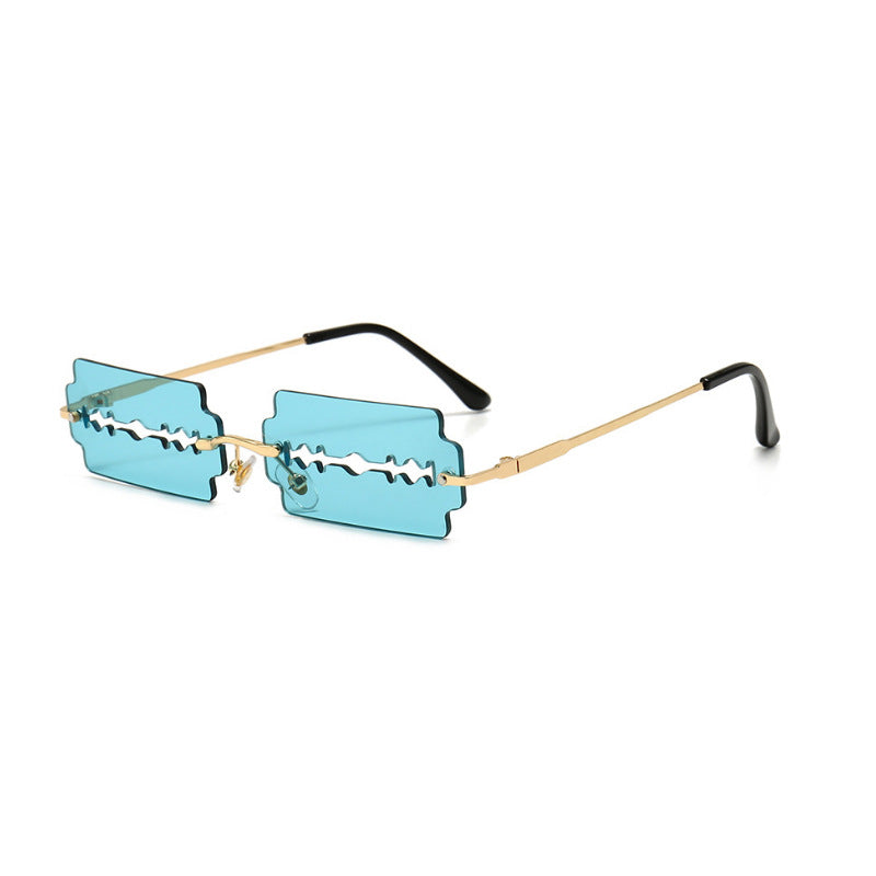 Hollow Blade Statement Sunglasses