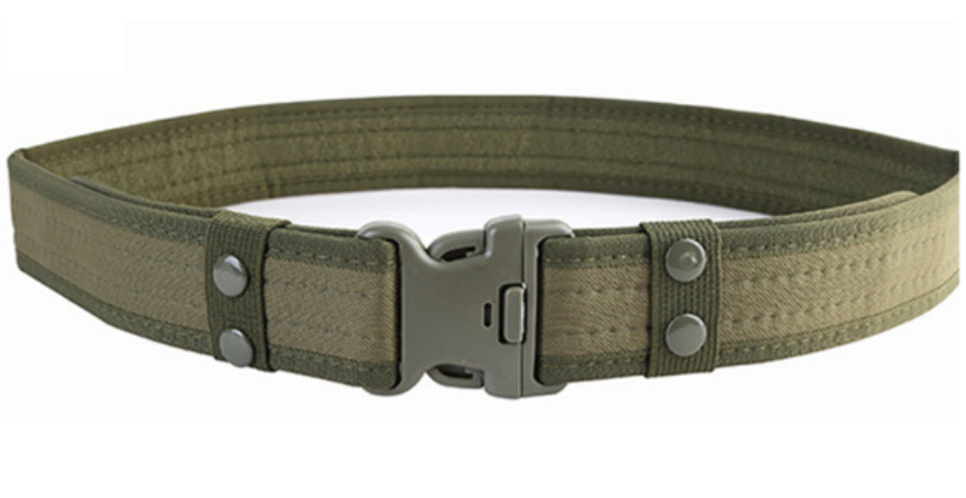 Quick-Release Tactical Canvas Belt