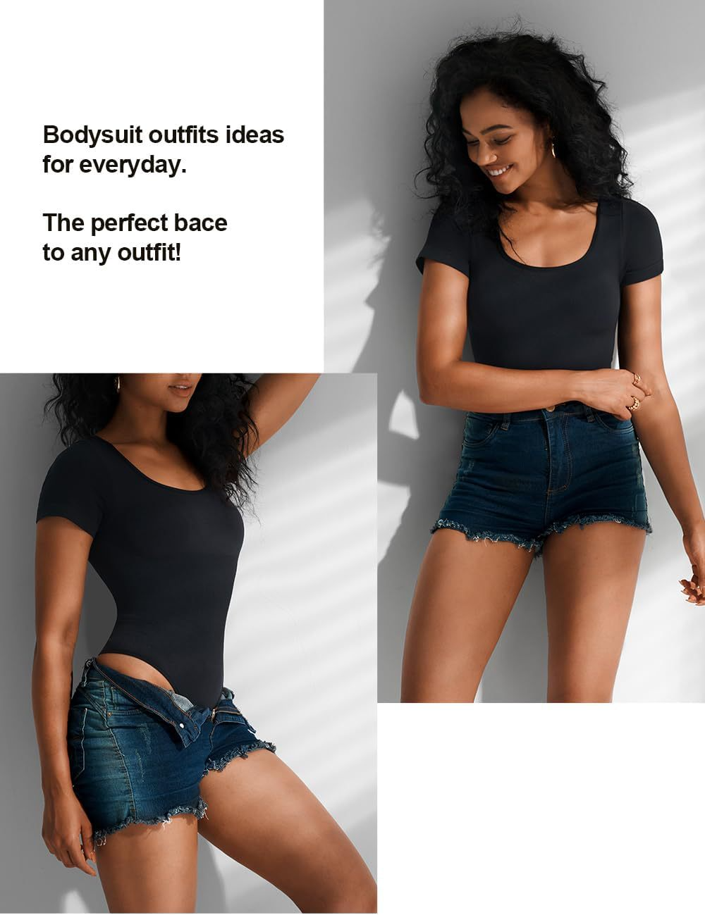 Seamless Short-Sleeve Shaping Bodysuit