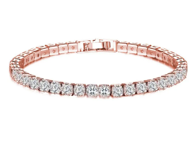 Cubic Zirconia Tennis Bracelet