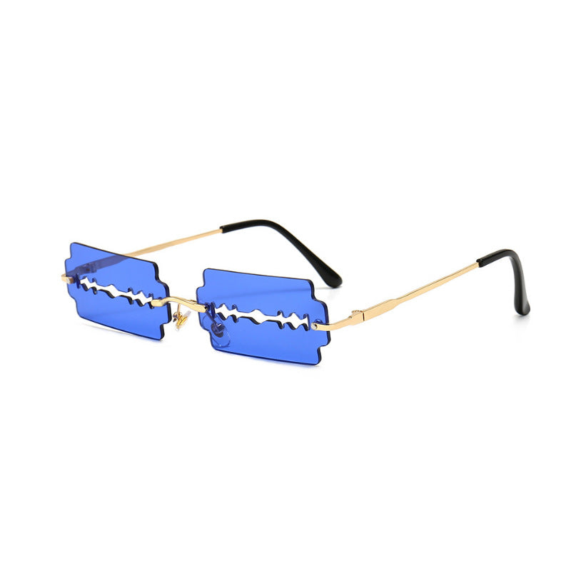 Hollow Blade Statement Sunglasses