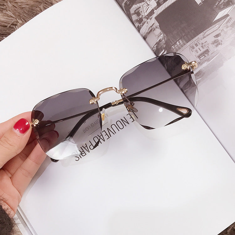 Rimless Polygon Sunglasses